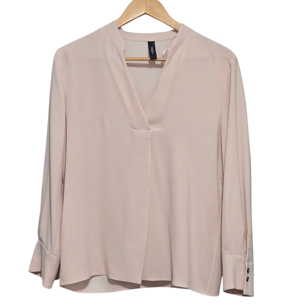 Marc Cain Elegant Cream Women's Blouse Size Us 10